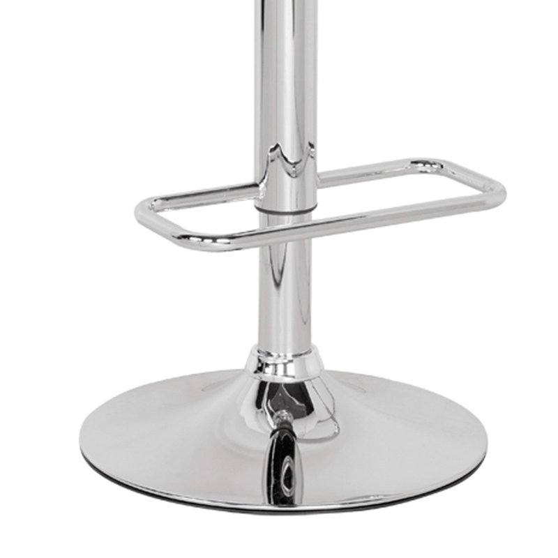 Tabouret pivotant réglable, Transparent