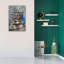 Toile épique «Bahrain Track Tower» par Erin McGee Ferrell, 26 po x 40 po-114790795