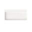 Lavabo pour salle de bain en pierre Stone Resine, blanc mat, 43,37 lb, polyvalent et adapté à la salle de bain, matériau, esthétique épurée, lavabo en résine lisse, 18,91 po de largeur, 39,77 po de profondeur,