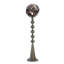 Fer argenté + lampes sur pied en acrylique