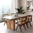 Jesalynn Pine Solid Wood Dining Table-1030340529