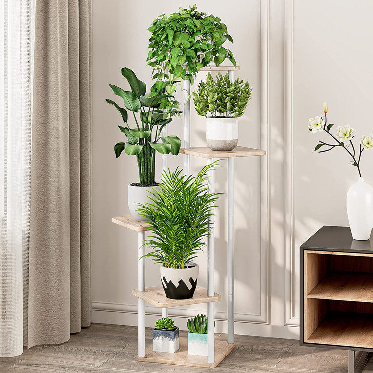 Leaya Square Corner Plant Stand