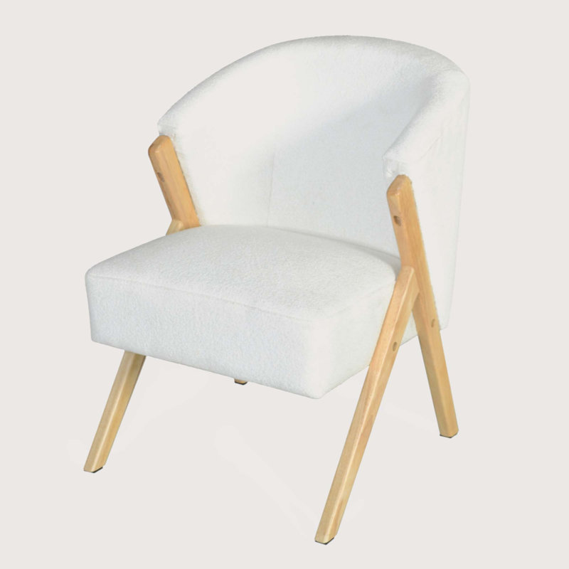 Chaise longue avec dossier sculpté Cody