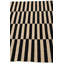 Tapis noir et blanc Jessen