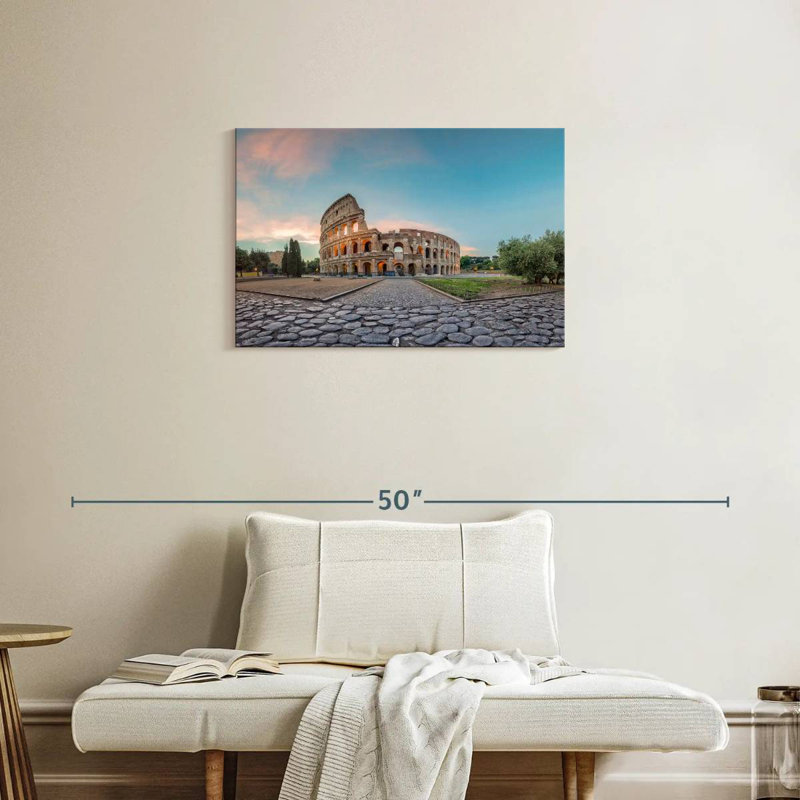 Lilie The Roman Colosseum, 20" H x 30" W