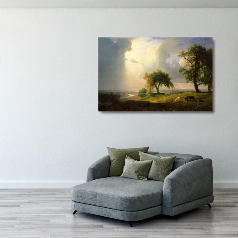 California Spring, 1875, 26" H x 40" W