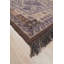 Tapis brun en laine tissé à la main Shoneka