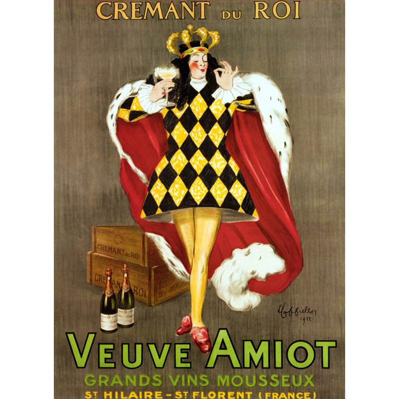 Veuve Amiot, H 18 po x l 13 po