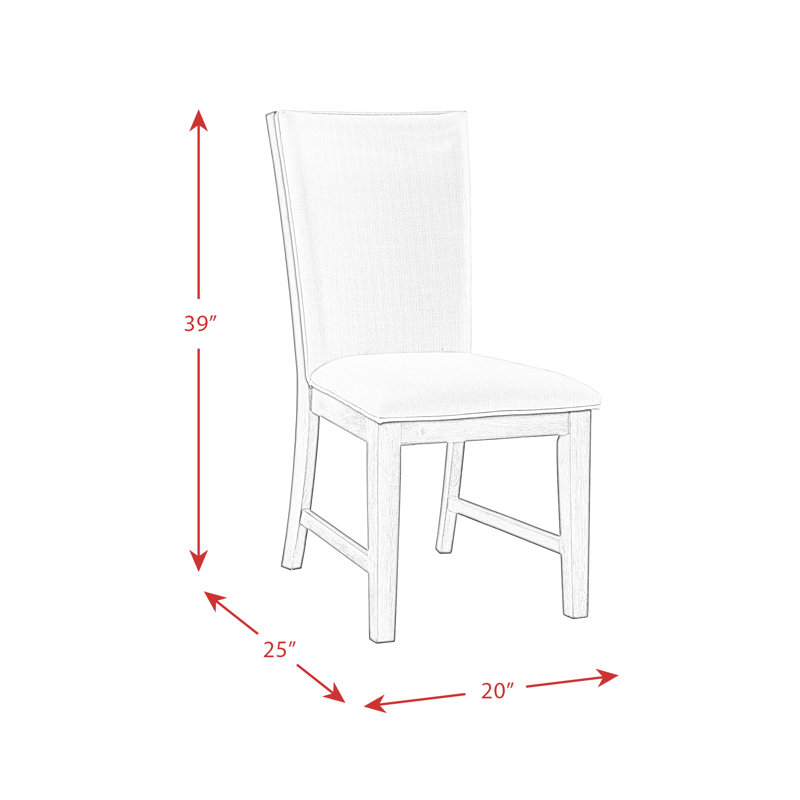 Madilyn 6 - Person Extendable Four Leg Dining Set