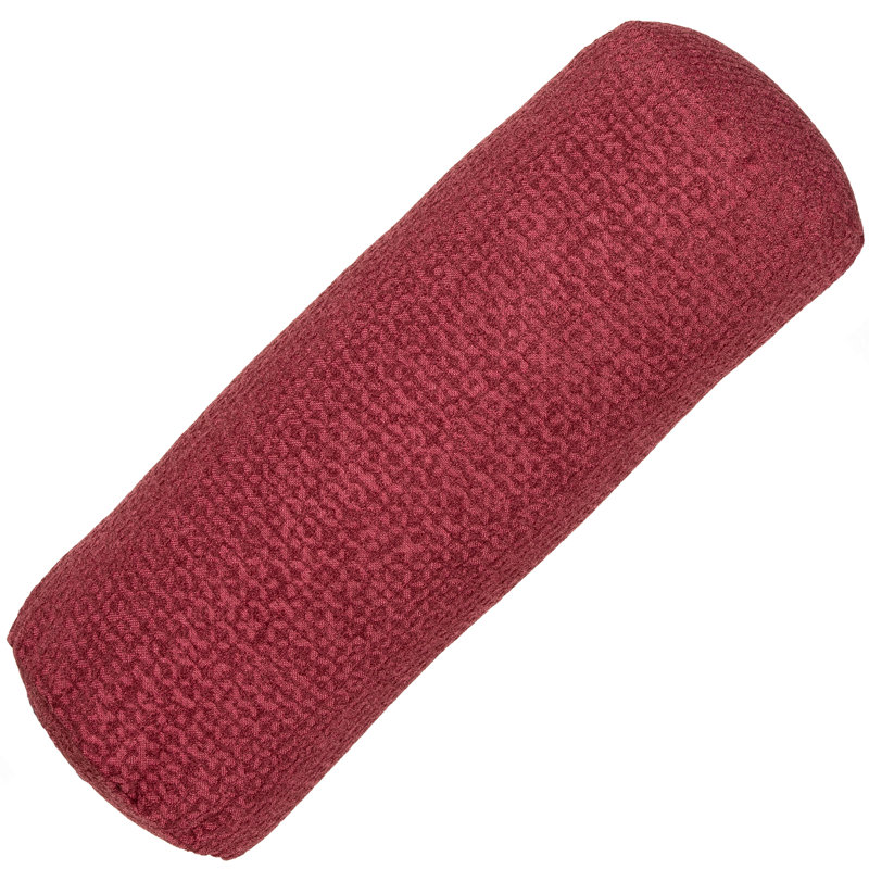 Coussin Panza, Traversin H 8 po x l 39 po, Rouge