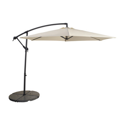 Mediterranean Cantilever Parasol - Dove