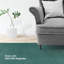 Tapis rond rond vert Melby-418867073