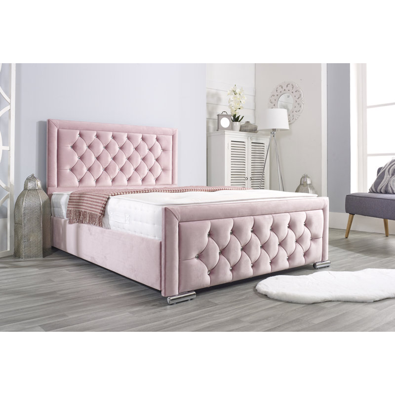 Leiston Upholstered Bed Frame, Double (4'6)