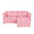 Fausse fourrure rose est en rupture de stock
