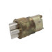 Levier de rangement Cal Royal SL05 10BE, levier coudé SL, rainure de clavette C 6 broches KD, jeu de 2 3/4 po, grade 2, bronze satiné foncé 613E / US10BE