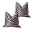 Housse de coussin carré en velours Abdulazim