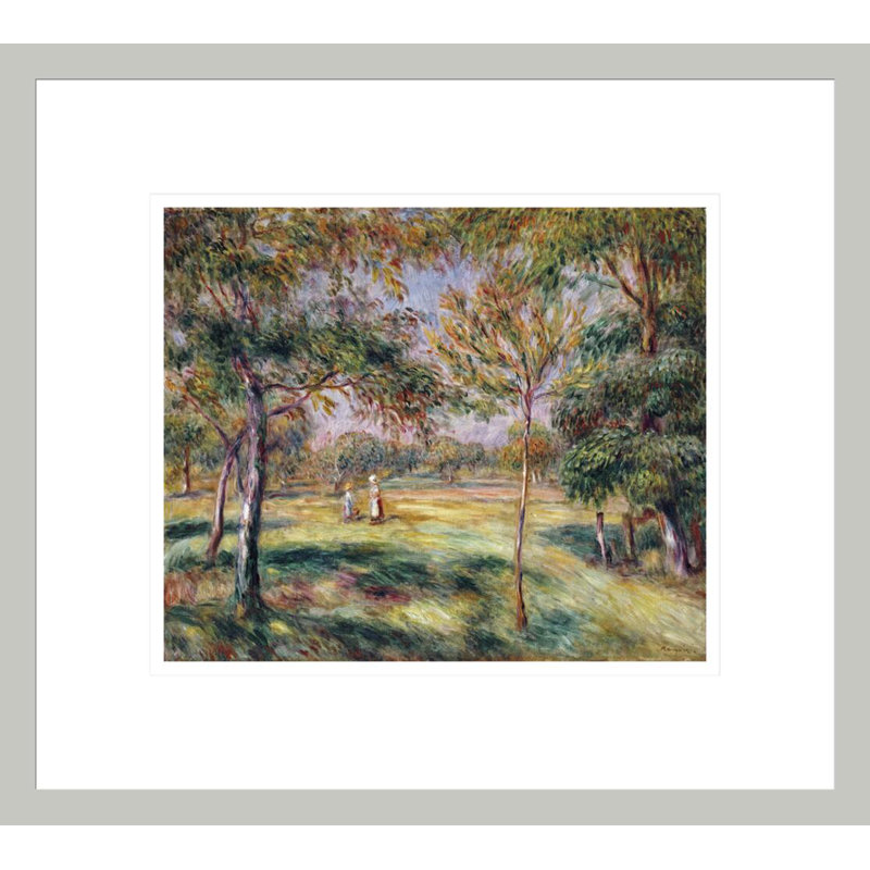«The Glade» par Pierre-Auguste Renoir, impression giclée encadrée, 13,75 po H x 15,31 po L