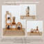 Organisateur de tablettes empilables en bambou Smart Kube-110986752
