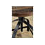 INDUSTRIAL Solid Wood Accent Stool