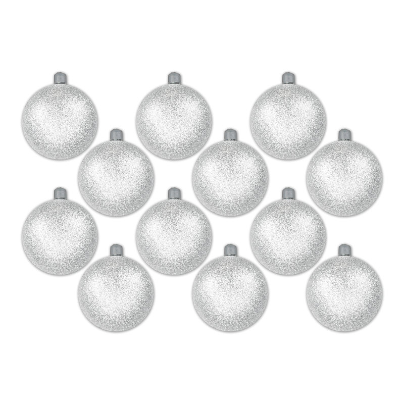 Ornement boule solide, Blanc
