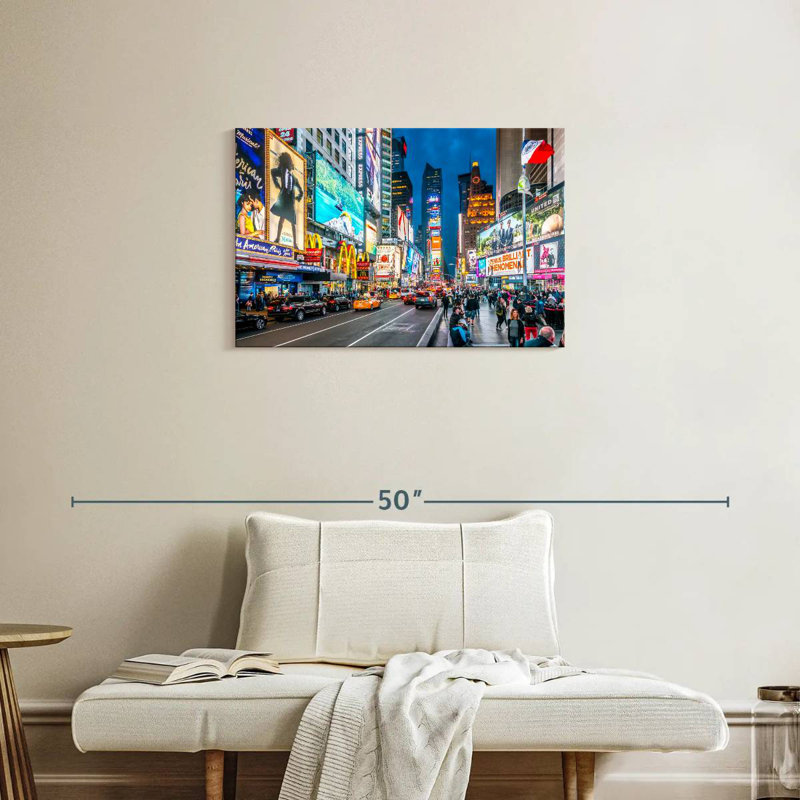 Hannes Iconic NY Times Square, 20" H x 30" W
