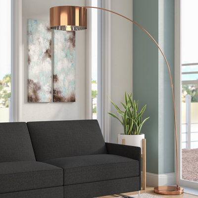 Lampe sur pied arquée 81 po Adelina