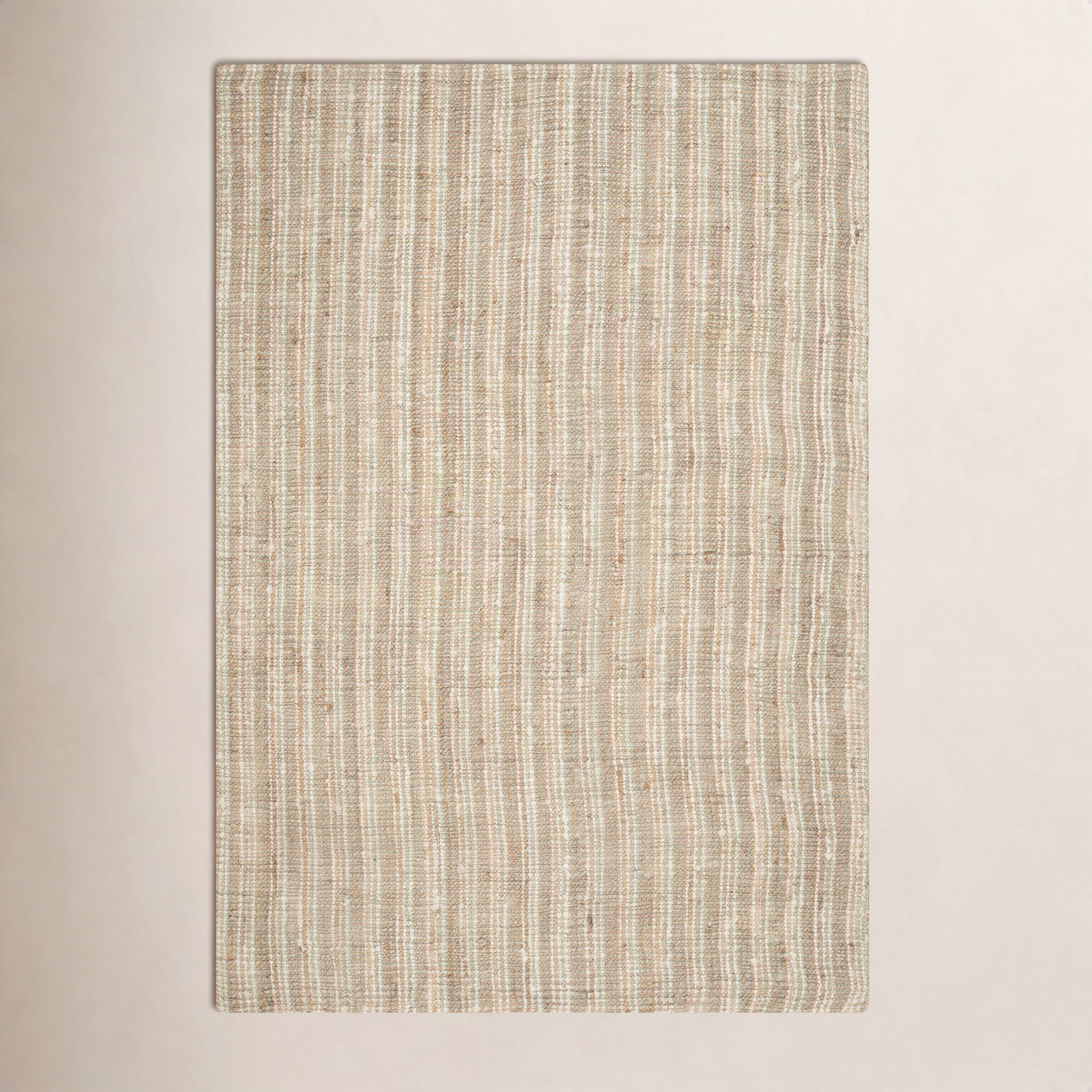 Alda Natural Hand-Woven Jute Rug, Rectangle 6' x 9'