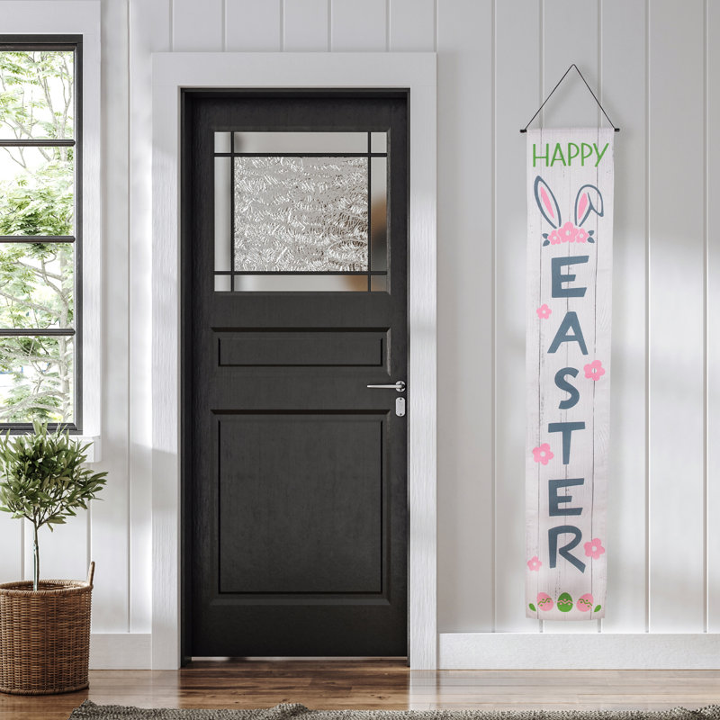 Canvas Text & Numbers Wall Decor