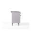 Cuisinière à double combustible ILVE Nostalgie II Series 48 po avec 5 brûleurs scellés, plaque de cuisson et table française (gaz naturel, porte pleine)-1231859020-1231859050