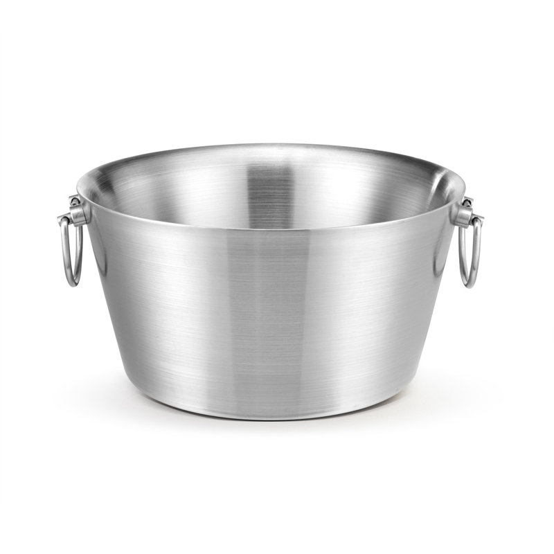 Zens Stainless Steel Beverage Tub Wine Bucket Ice Bucket