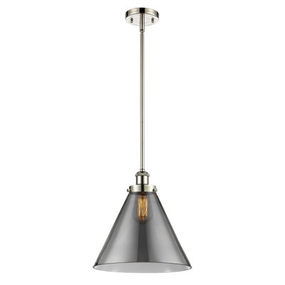 Luminaire suspendu conique à 1 lumière Gelinas