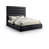 Tissu chenille noir