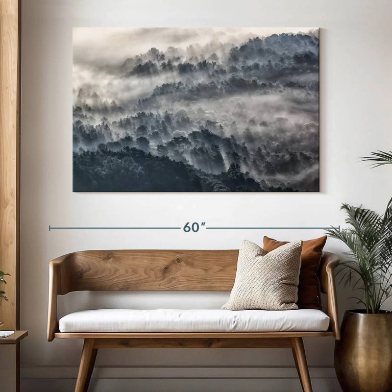 Alvord Dark Forest, 34" H x 51" W