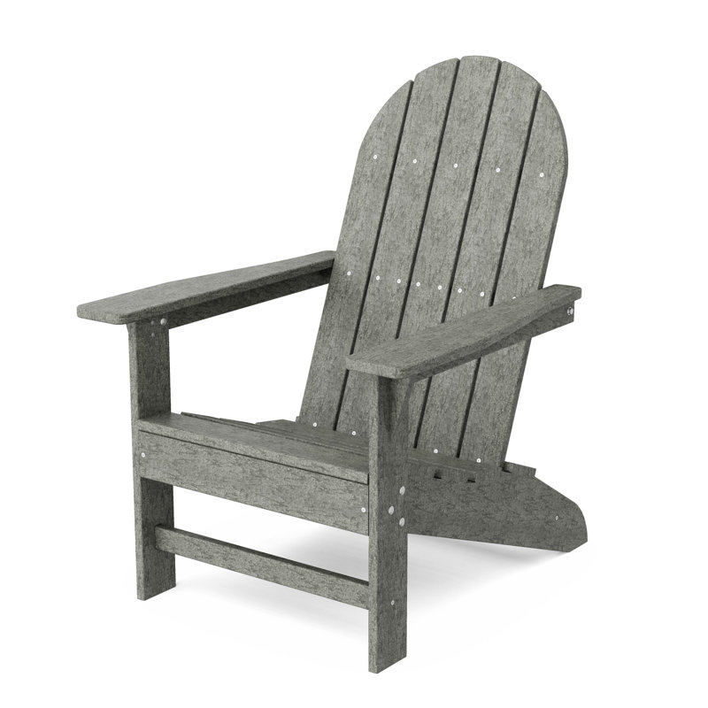 Freedom Traditional Adirondack Chair, Dark Gray
