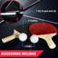 MD Sports Official Size 15mm 4 Piece Indoor Ping Pong Tennis Table-88890396