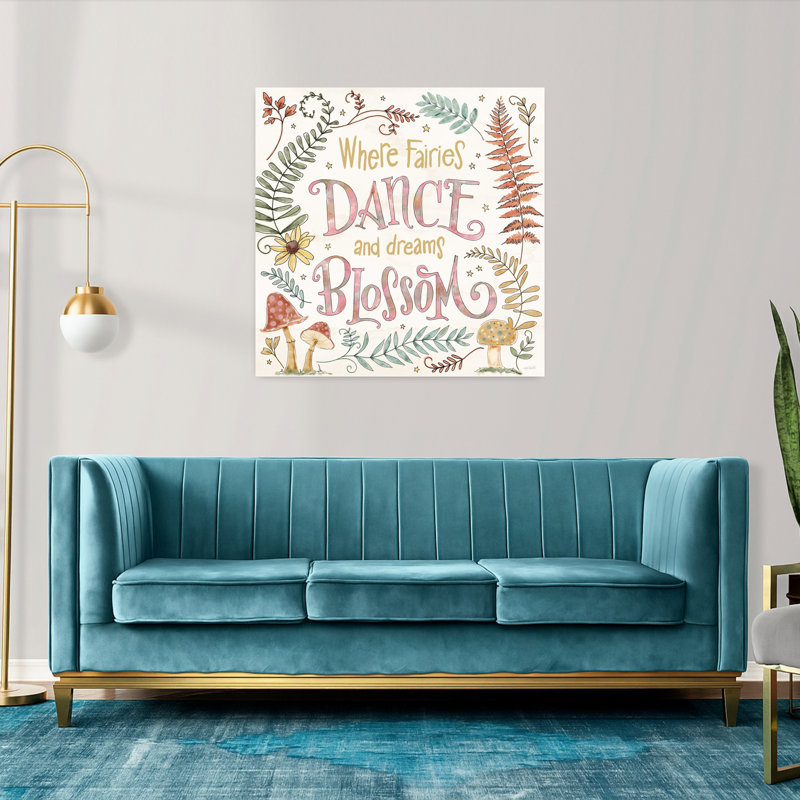 Jardin, fées de jardin, art de la danse Vii, H 36 po x l 36 po