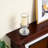Crystal And Metal Pillar Candle Holder With Hurricane Glass Cover - Elegant Home Decor For Weddings, Dining Table Centerpieces, And Holiday Decorations-1701641671-1701641722