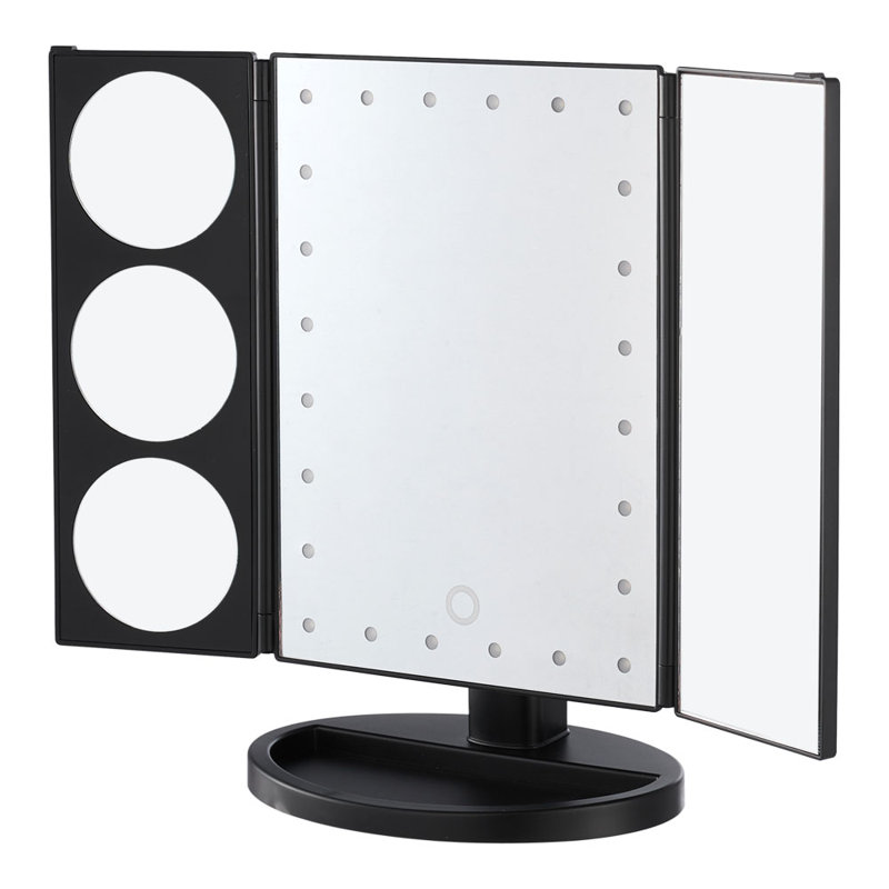 Rectangle Floor Mirror, Black