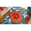 Skadi Blue Kids Floral Playroom Rug-16786971