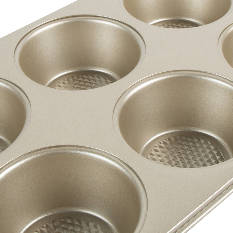 Moule à muffins 6 tasses avec base Diamond