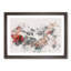 Alpenglow upon the Mountains Watercolour - Picture Frame Graphic Art Print-56740746-56740748