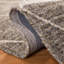 Tapis gris / olive en laine touffeté à la main à motif géométrique Jerez-1989020230