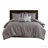 7 PCS Queen Comforter Set Grey-128367437