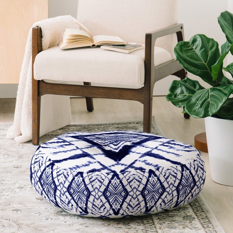 Coussin de sol en losanges jacqueline maldonado