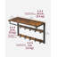 Aadila Wall 10 - Hook Wall Mounted Coat Rack