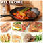 Cast Iron Grill & Griddle Pan