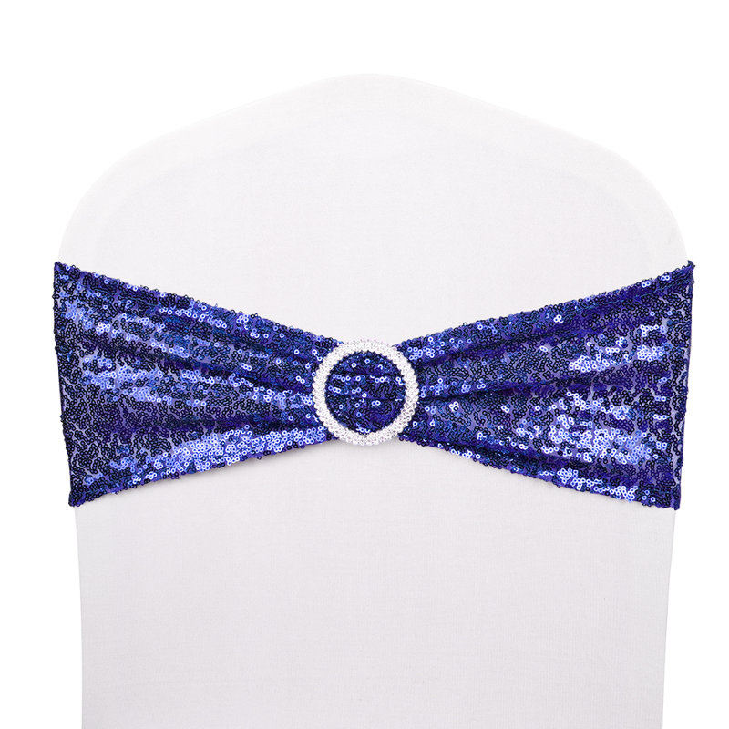 Ensemble de 25 banquettes en Spandex, Saphir