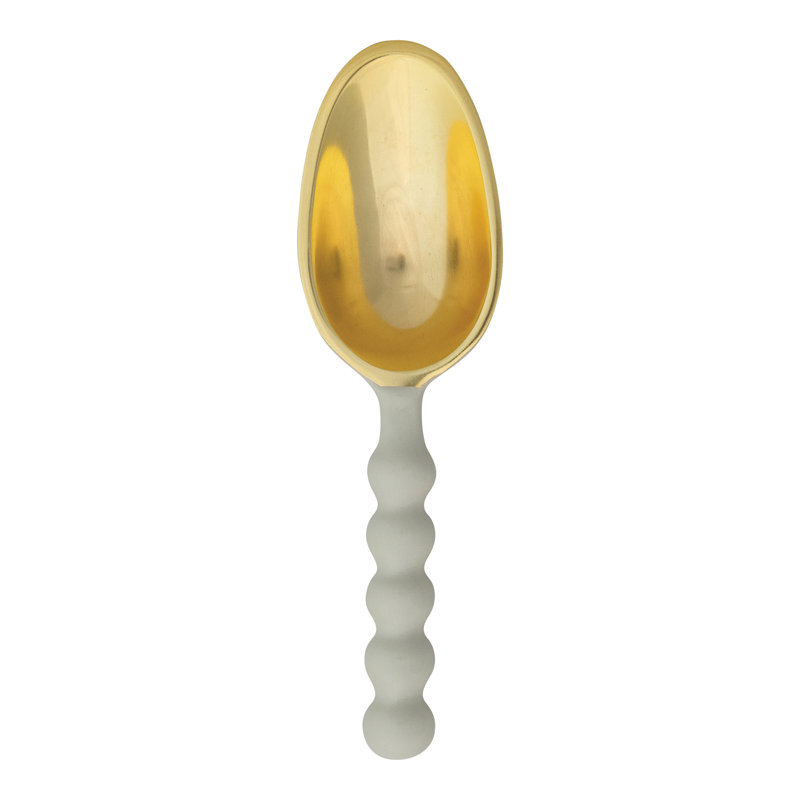Enameled Aluminum Scoop With Ball Handle