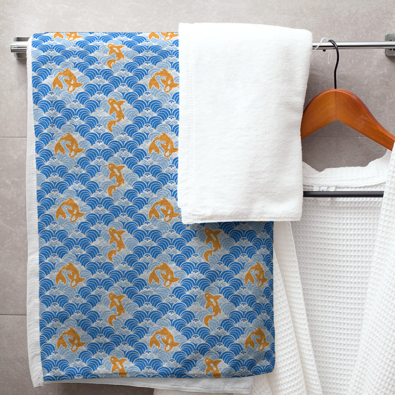 Katelyn Elizabeth Bath Towel, Blue