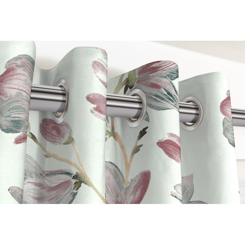 Pulaski Cotton Curtain Pair, Width 167 x Drop 182 cm, Blackout